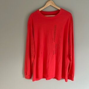 JORDAN 23 ENGINEERED L/S IN RED SIZE XL